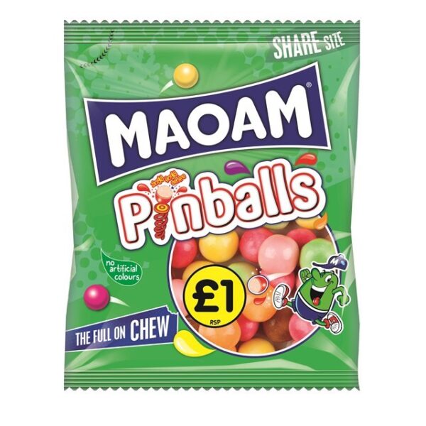 Haribo Maoam Pinballs 140g 12 Pack £1.25