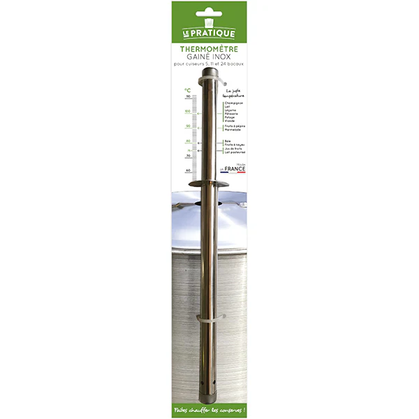 Thermomètre gainé en inox pour cuiseur Le Pratique