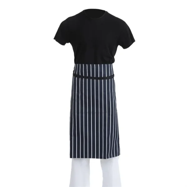 Tablier de cuisine Whites rayé bleu et blanc