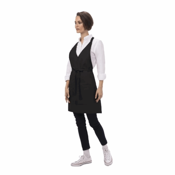 Tablier bavette noir Chef Works Tuxedo