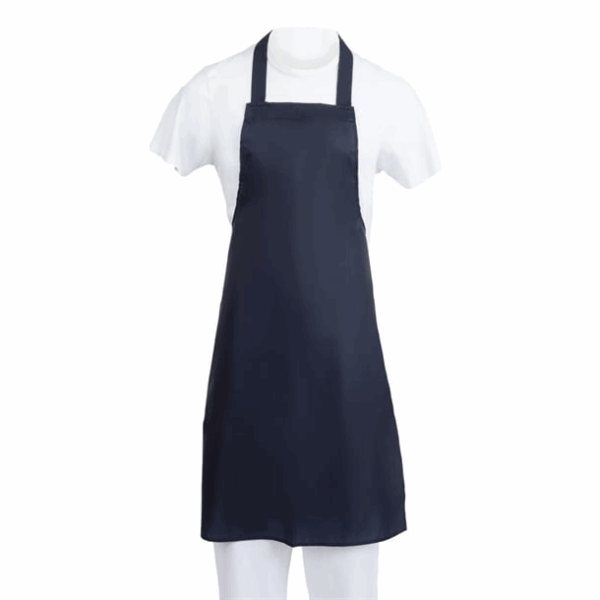 Whites blue water-repellent bib apron