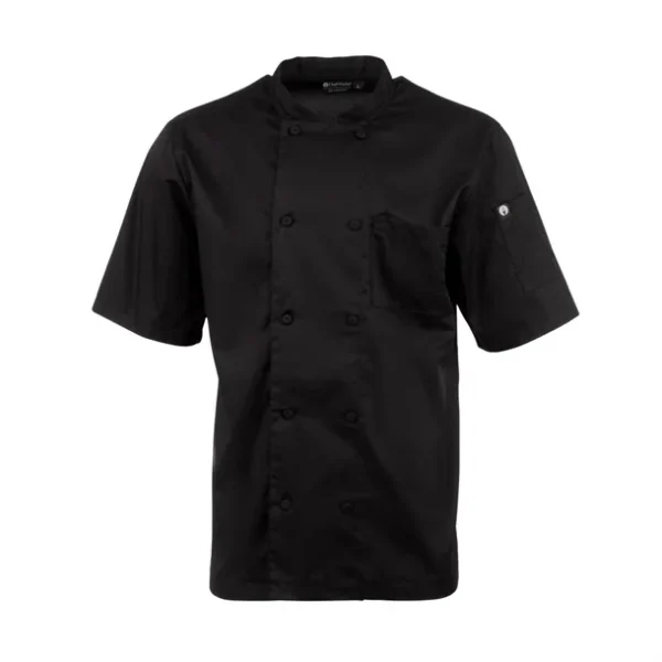 Veste de cuisine mixte Cool Vent Chef Works Montreal noire XXL
