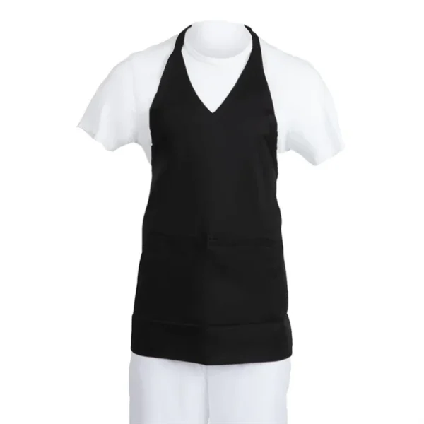 Tablier serveur col en V Whites noir