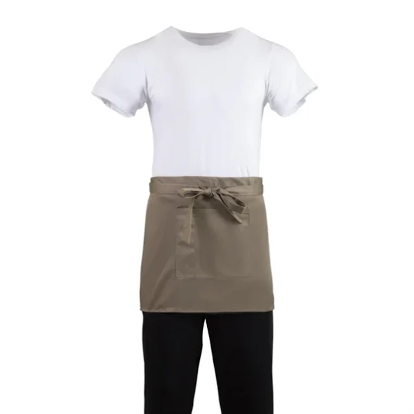 Tablier serveur court Whites marron clair
