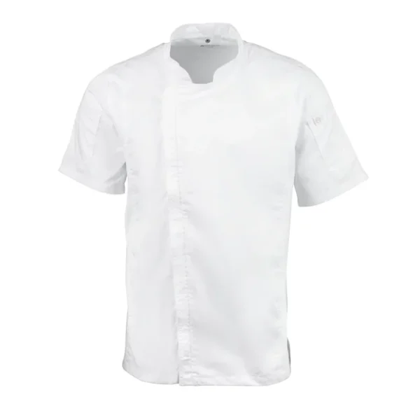 Veste de cuisine mixte Cool Vent Chef Works Urban Springfield blanche XL