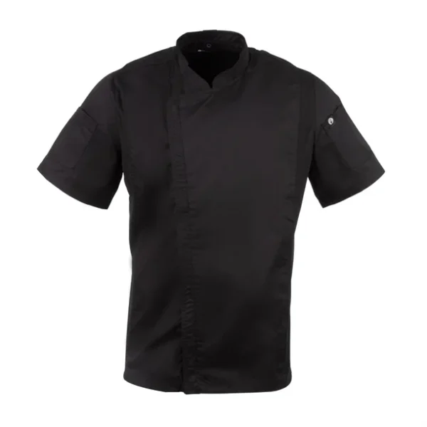Veste de cuisine mixte Cool Vent Chef Works Urban Springfield noire XL