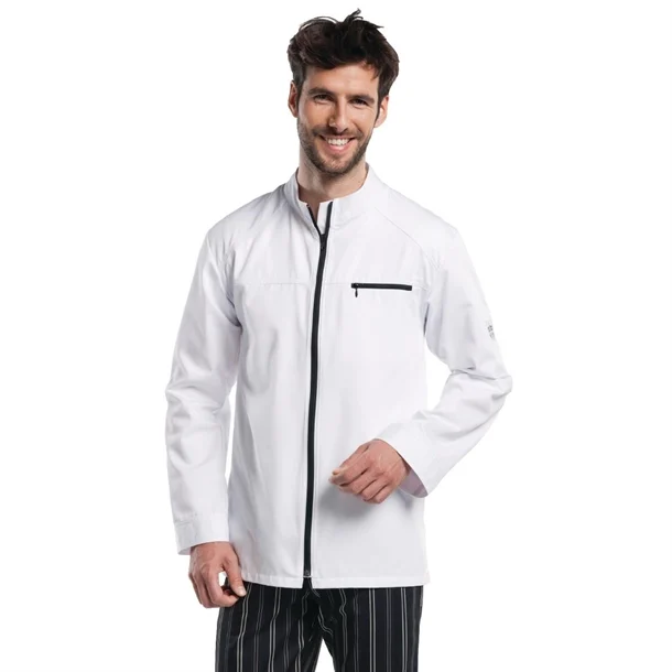 Veste de cuisine mixte Chaud Devant Modena blanche