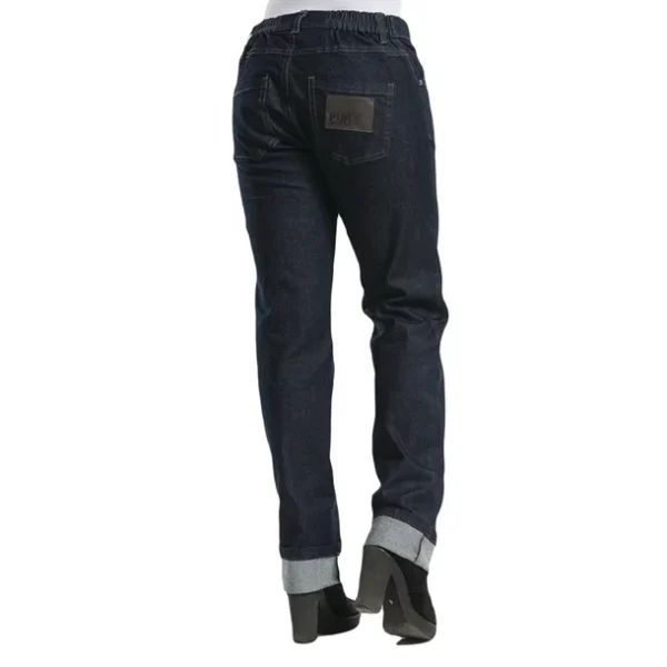 Pantalon de cuisine femme denim stretch Chaud Devant Skinny bleu L