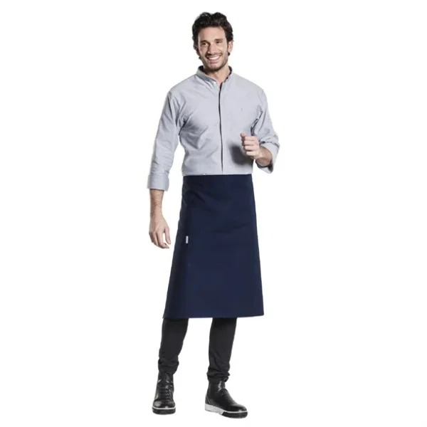 Tablier mixte Chaud Devant Nordic bleu 90x65 cm