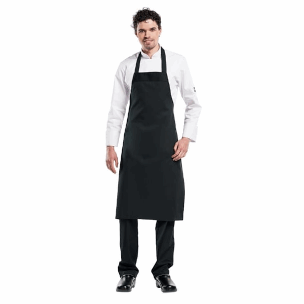 Tablier bavette Chaud Devant BasiX noir