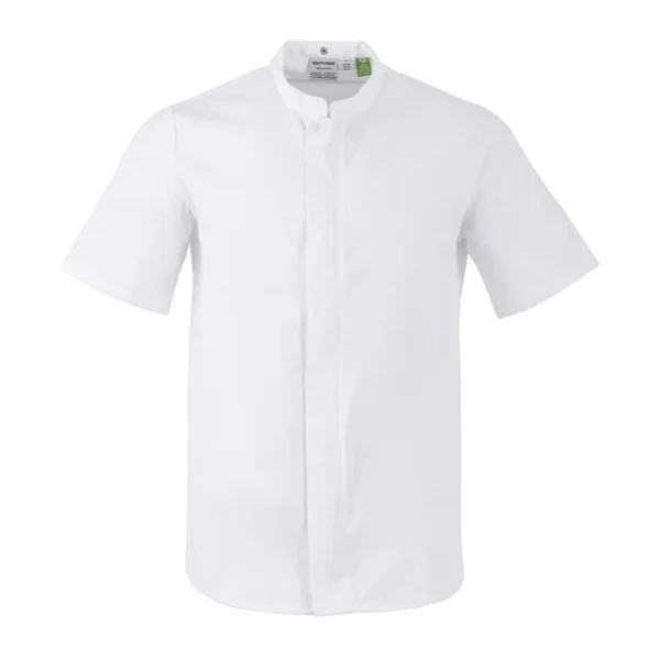 Veste de cuisinier en maille à manches courtes Southside Harlem blanche