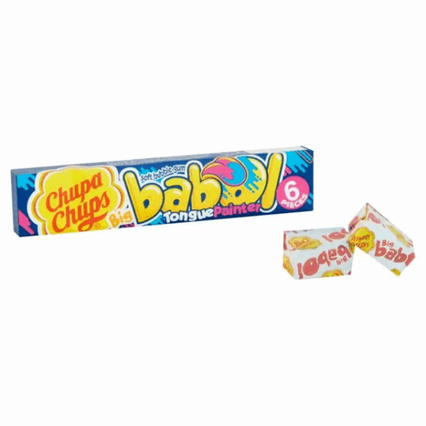Chupa Chups Babol Tongue Painter Bubble Gum 27.6g (20 Pack)