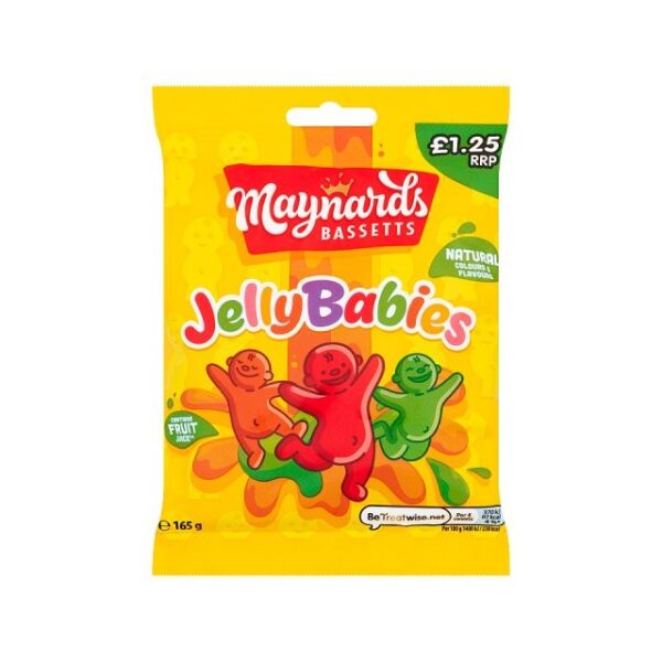 Maynards Bassetts Jelly Babies 130g £1.25 10 Pack