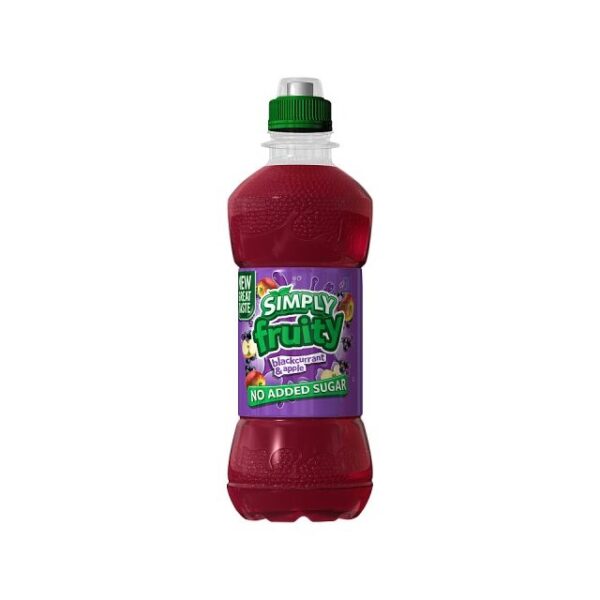 SIMPLY FRUITY BLACKCURRANT 330ml (12 PACK)