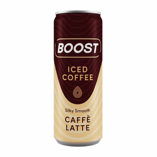 Boost Iced Coffee Caffe Latte 250ml £1.19 12 Pack