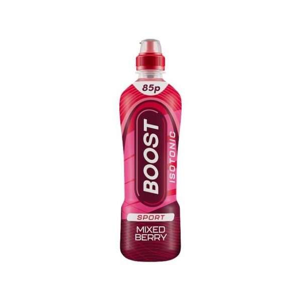 Boost Sport Energy Drink Mixed Berry 500ml 85p 12 Pack