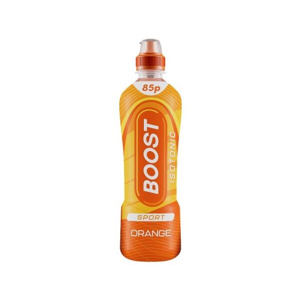 Boost Sport Energy Drink Orange 500ml 85p (12 Pack)