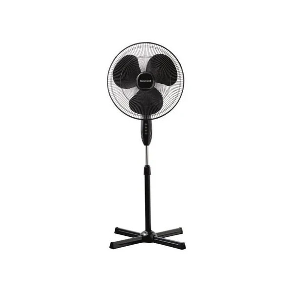 Ventilateur Sur Pied "comfort Control" : 3 Vitesses - Puissant Et Silen Honeywell - Hsf1630e Honeywell