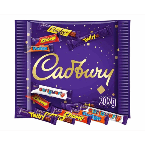 Cadbury's Treat Size Variety Bag 207g 14 Individual Treats