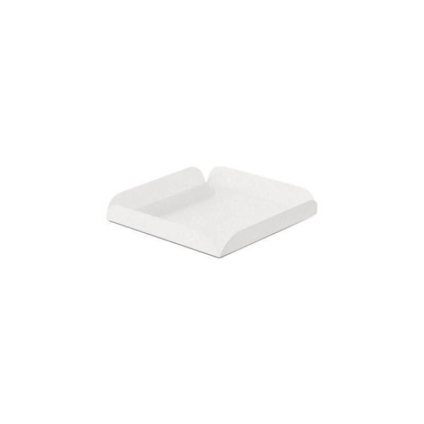Carré rainé blanc 11 x 11 cm - par 250