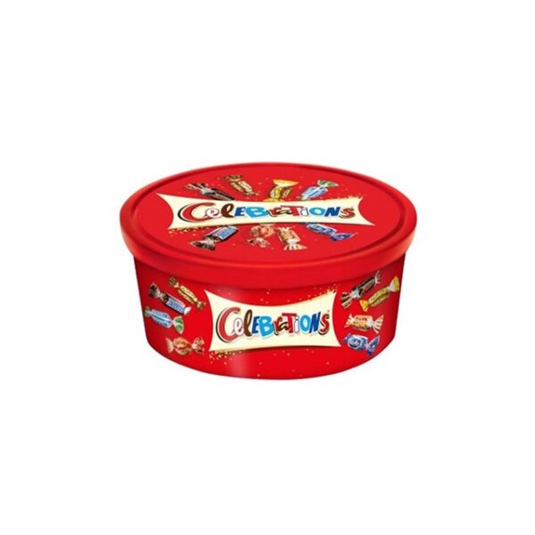 Celebrations Tubs 550g 31 March Dated