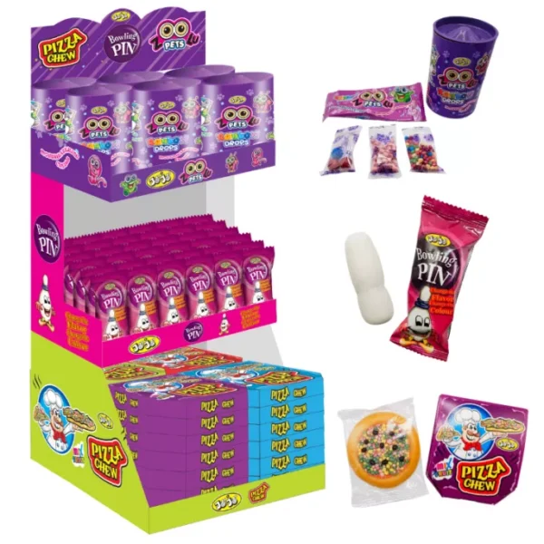 Colis JOJO 3 en 1 x 56 pcs