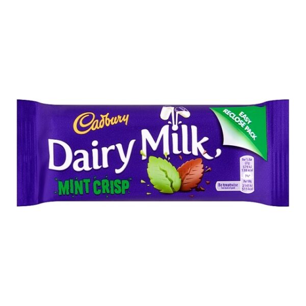 DAIRY MILK IRISH MINT CRISP 54g (48 PACK)