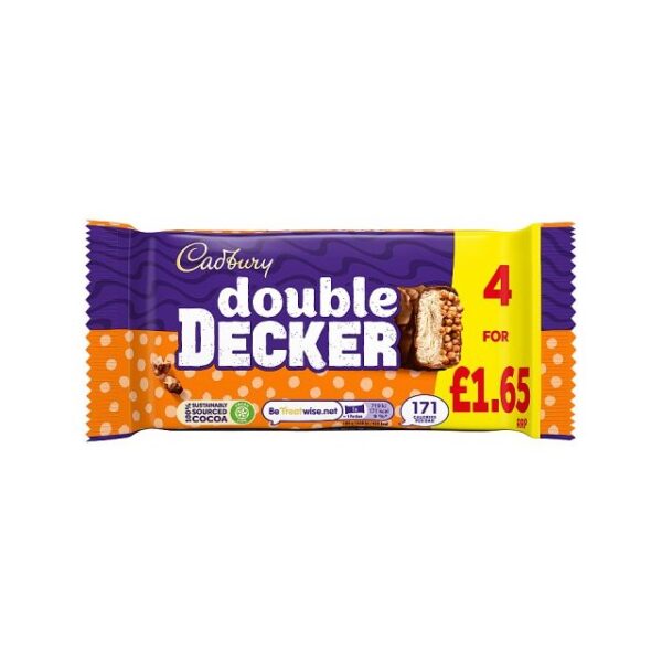 Cadburys Double Decker £1.25 (8 x 4 Pack)