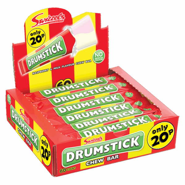 Swizzels Drumstick Chew Bars 18g 20p 60 Pack