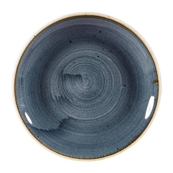 Assiettes rondes Churchill Stonecast Blueberry 217mm (Lot de 12)