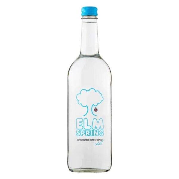Elm Spring Still Water Glass Bottle 330ml (24 Pack)