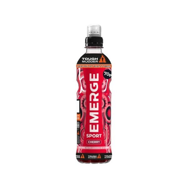 Emerge Sports Drink Cherry 500ml 70P (12 Pack)
