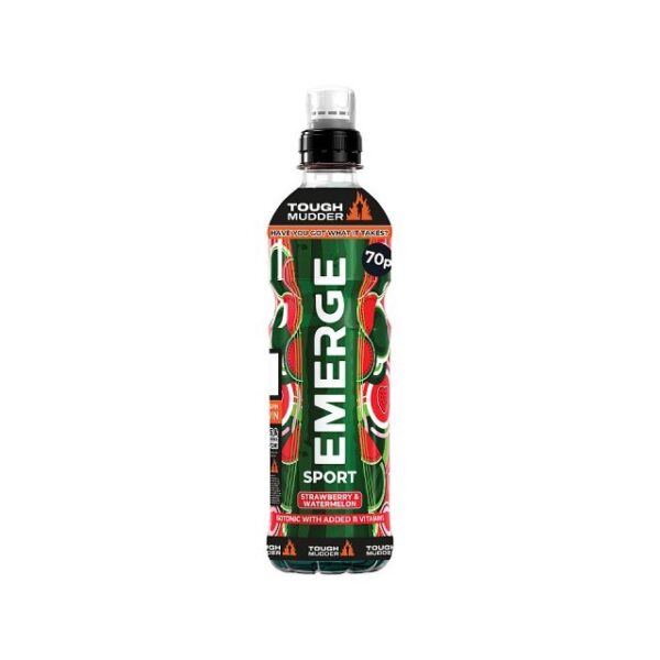 Emerge Sports Drink Strawberry & Watermelon 500ml 70p 12 Pack