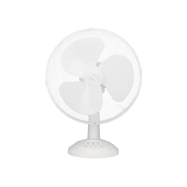 Ventilateur De Table Oceanic - 40w - Diametre 30 Cm - 3 Vitesses - Oscillant - Blanc Oceanic
