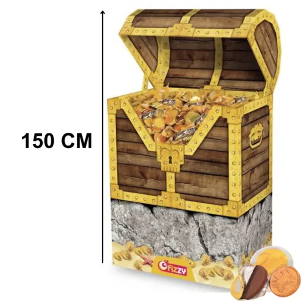 Filet Pièce Choco 100 gr Coffre Pirate