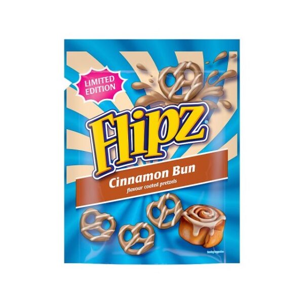 Flipz Cinnamon Bun Limted Edition 90g 6 Pack