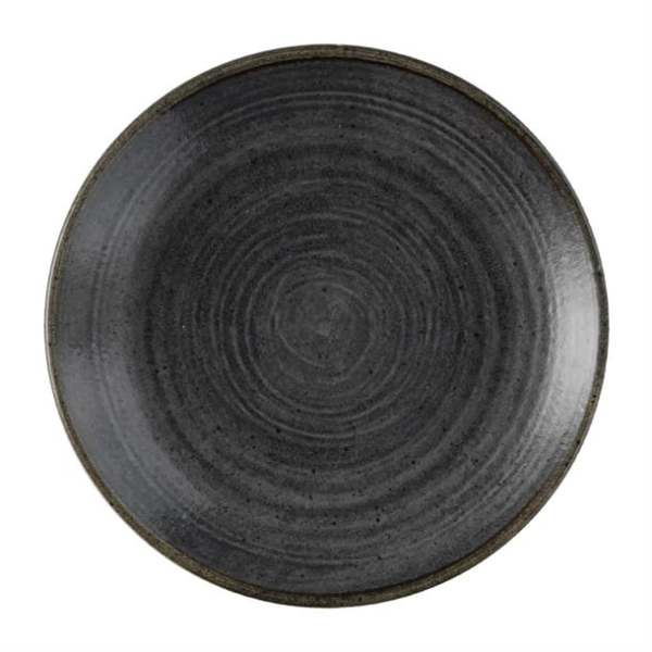 Présentation de Churchill's Stonecast Raw, une collection de vaisselle influencée par des éléments naturels et un design intérieur minimaliste. Finies avec un vernis vélin semi-mat, ces assiettes Raw Evolve sont dotées d'une bande de bord rustique appliquée à la main et d'une finition semi-mate durable conçue pour résister aux environnements hôteliers occupés.  Grâce à leur taille et leur poids uniformes, ces assiettes facilitent un empilage efficace en cuisine, optimisant l'utilisation de l'espace et réduisant les risques de casse. De plus, leur base entièrement vitrifiée améliore non seulement leur attrait esthétique, mais évite é...  Lire la suite >  Caractéristiques du produit  Dimensions286(Ø)mm MatérielCéramique super vitrifiée Poids893,3333333333334 g Dispose d'une bande de bord rustique appliquée à la main et d'un vernis semi-mat durable. Le corps vitrifié n'absorbe pas l'humidité et est durable La base entièrement vitrifiée empêche les rayures sur les tables et lorsqu'elles sont empilées