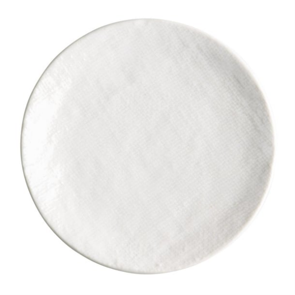 Assiettes plates Olympia Denim White 180 mm (lot de 6)