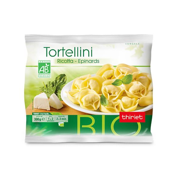 Tortellini ricotta épinards