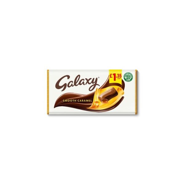 GALAXY CARAMEL 135g £1.25 (24 PACK)