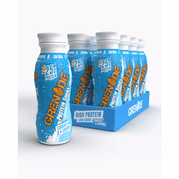 Grenade Cookies & Cream Protein Shake 330ml (8 Pack)