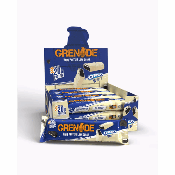 Grenade Protein Bar Oreo White Chocolate 60g (12 Pack)
