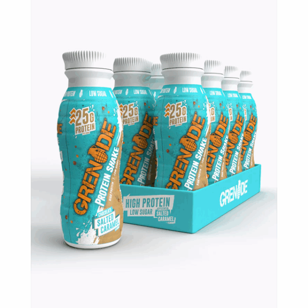 Grenade Chocolate Salted Caramel Protein Shake 330ml (8 Pack)