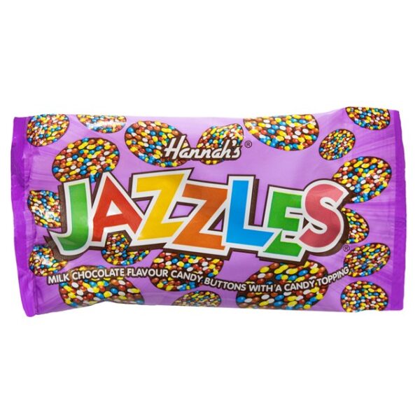Hannah's Jazzles Milk Chocolate 40g (24 Pack)