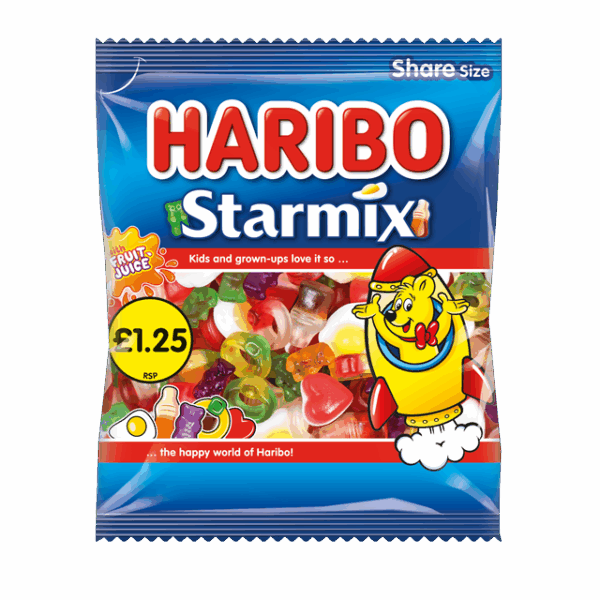 Haribo Starmix 140g £1.25 (12 Pack)
