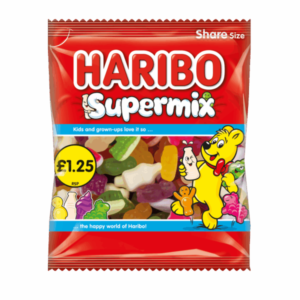 Haribo Supermix 140g £1.25 (12 Pack)