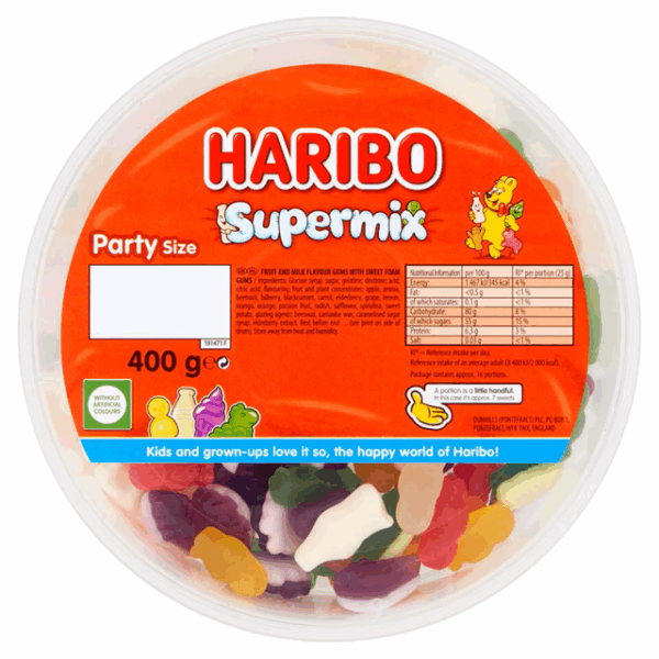 Haribo Tubs Supermix 400g