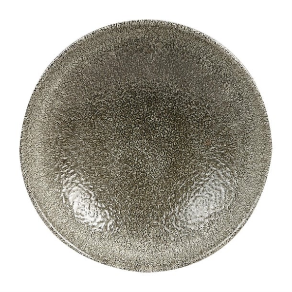 Assiettes rondes Churchill Studio Prints Raku Quartz Black 260mm (Lot de 12)