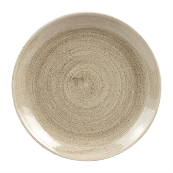 Assiettes oblongues Churchill Studio Prints Raku Quartz Black 298mm (Lot de 12)
