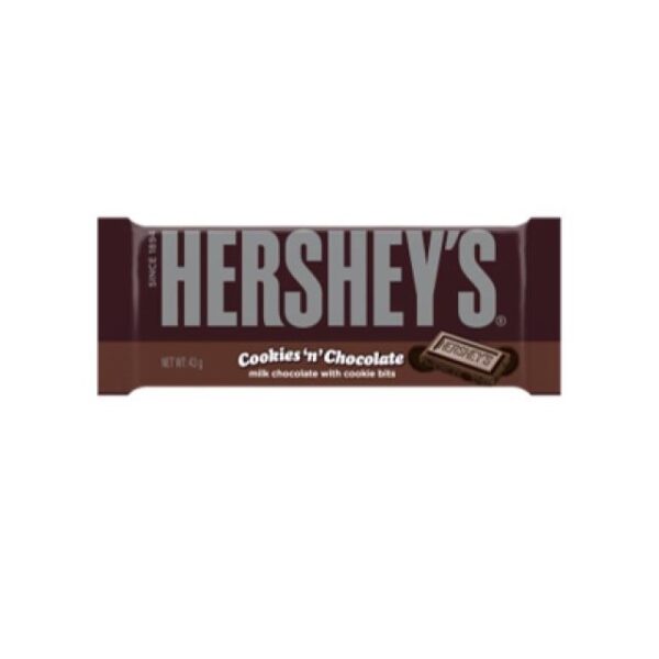 Hersheys Cookies 'N' Chocolate 40g 24 Pack